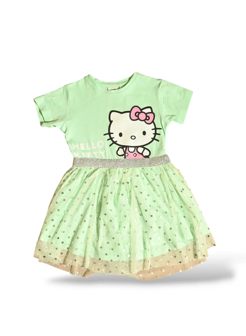 Hello Kitty  Mint Tulle Dress for Women | Best Price UAE