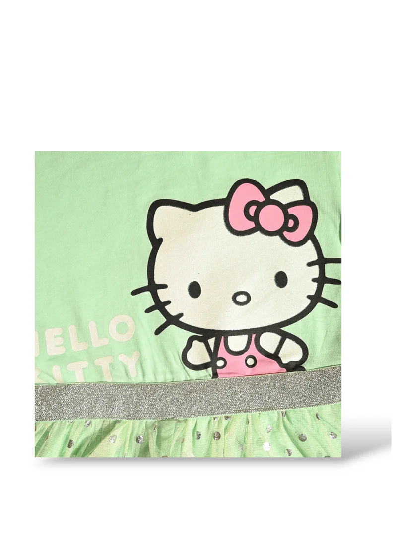Hello Kitty  Mint Tulle Dress for Women | Best Price UAE
