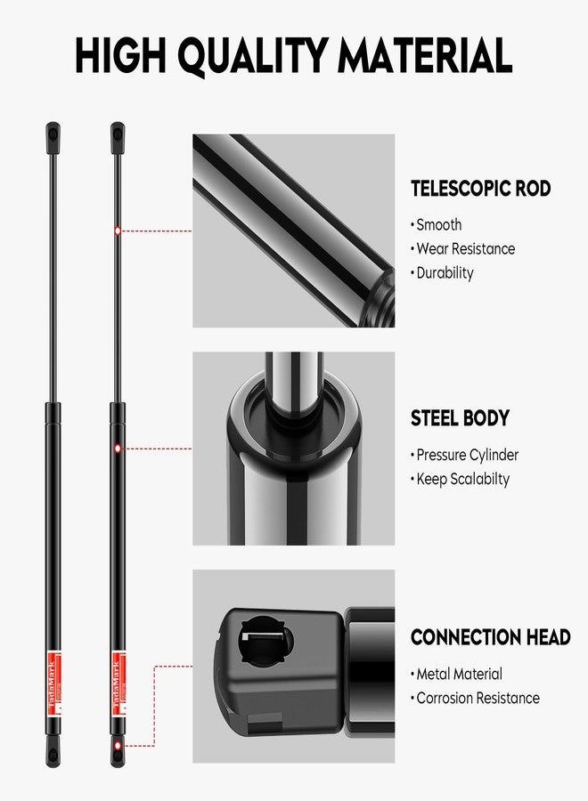 TadaMark Liftgate Struts for 2000-2004 Chevy Suburban 1500 2500, Rear Hatch Lift Support Fit 1995-2004 Tahoe, Trunk Shocks Fit 1999-2004 GMC Yukon, 1999-2004 Cadillac Escalade, 2 Pcs 4557 - Image 3