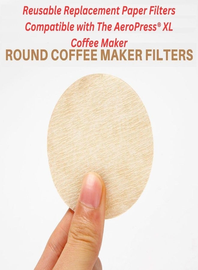 2POUR ٤٠٠ فلتر - متوافق مع AeroPress XL - فلاتر قهوة ورقية غير مبيضة قابلة لإعادة الاستخدام، بديل طبيعي ونباتي - كمية محدودة من المخزون القديم، لذا السعر أقل - Image 5