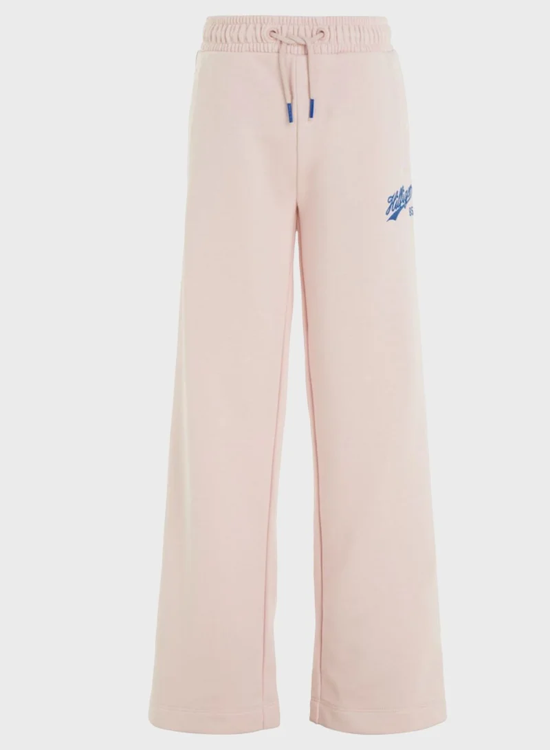 TOMMY HILFIGER Kids Hilfiger Script Sweatpants