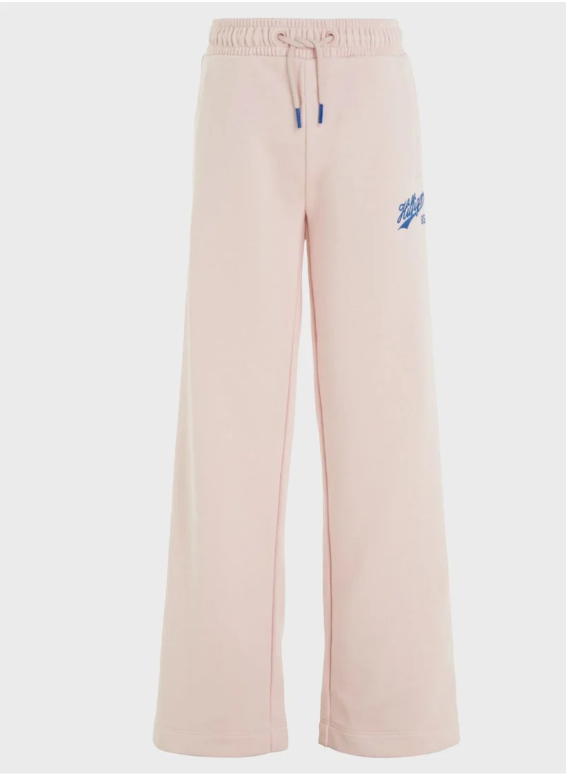 TOMMY HILFIGER Kids Hilfiger Script Sweatpants