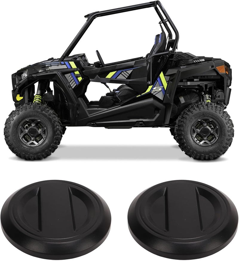 4 قطع من غطاء مركز العجلة لطرازات Polaris 4 XP 900 و1000 للأعوام 2015–2023، مصنوعة من مادة ABS، رقم المنتج: OE 1523993-655. تعمل هذه الأغطية على تحسين مظهر العجلة بشكل كبير، ومناسبة للسيارات ذات الاستخدامات الخارجية (Off-Road). - Image 3