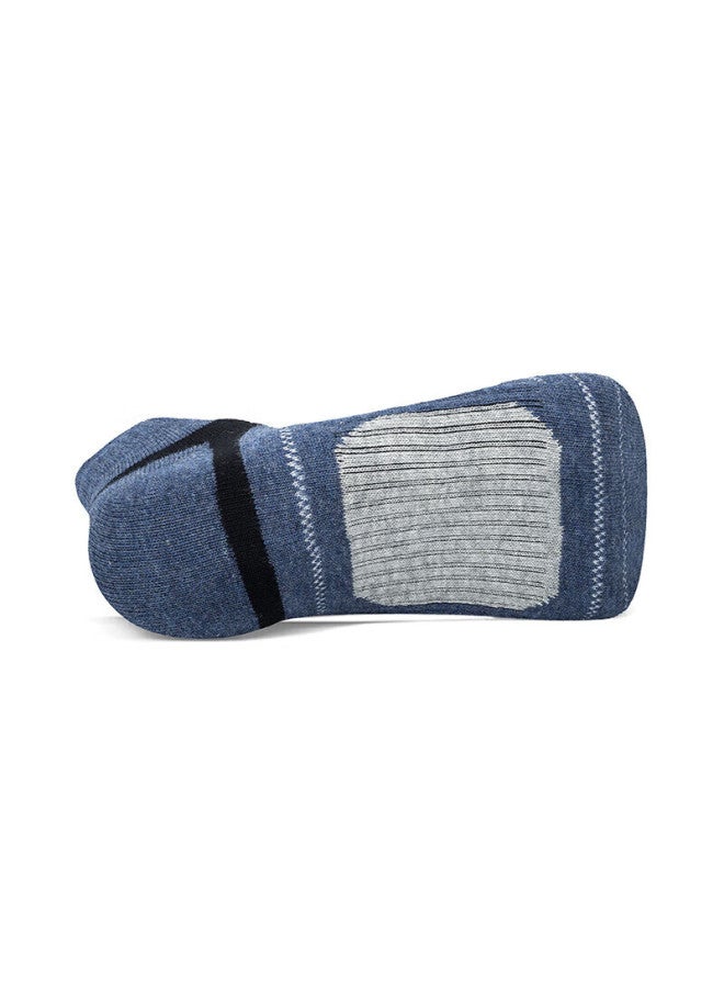 Tfo Compeion-level Outdoor Sports Socks Elastic Shock-absorbing Hiking Mountaineering Running Socks A211 Men's Blue - Image 4