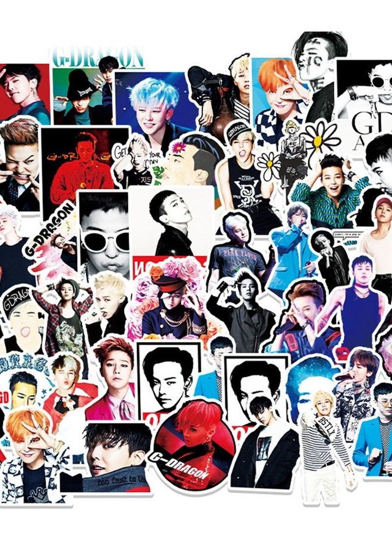 general 50-Piece G-Dragon bigbang Cute Vinyl Waterproof Sticker