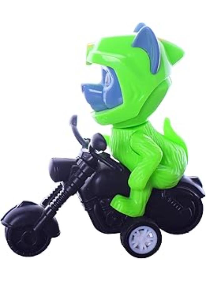 سباق دراجات نارية للكلاب، فضي/أصفر