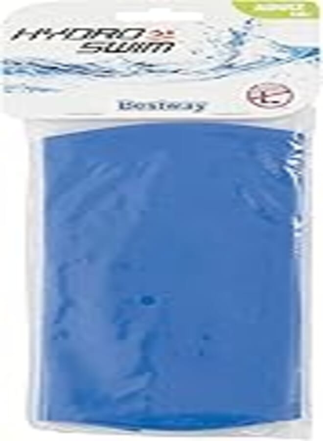 Bestway Bestway 26006 Other Hydro Pro Swim Cap for Unisex Kids | Silicon Swimming Cap | 100% Latex Free | One Swim Cap | Age-14 Years Above - Blue (Blue) Silicon; 100% Latex Free; Adjustable