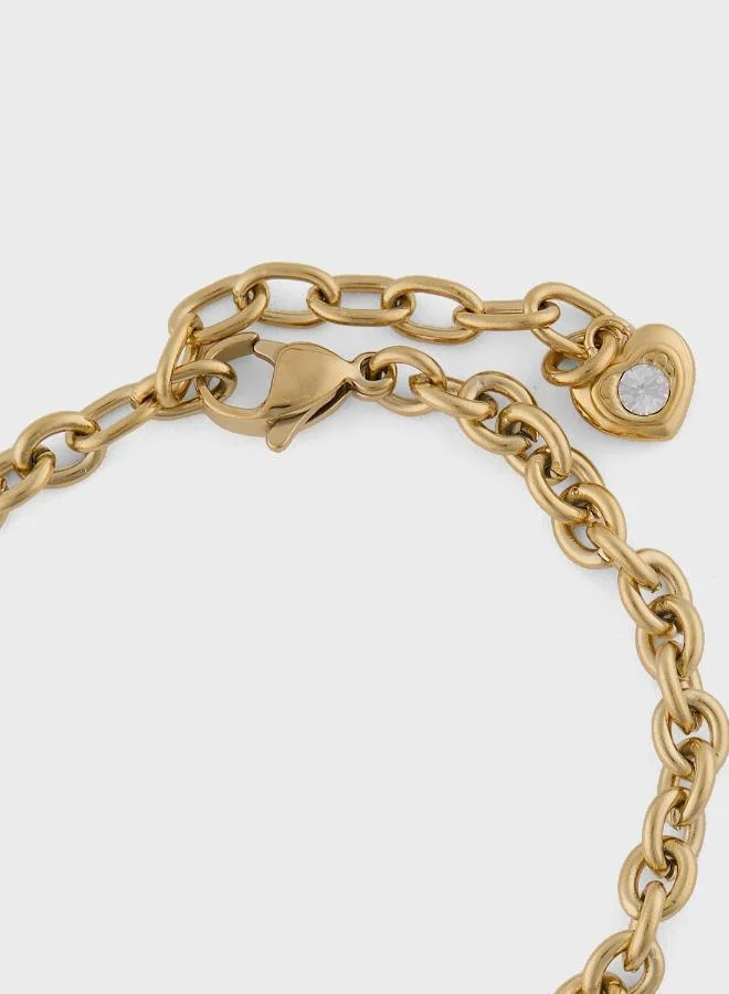 GUESS  Heart Pave Bracelet for Women | Best Price UAE