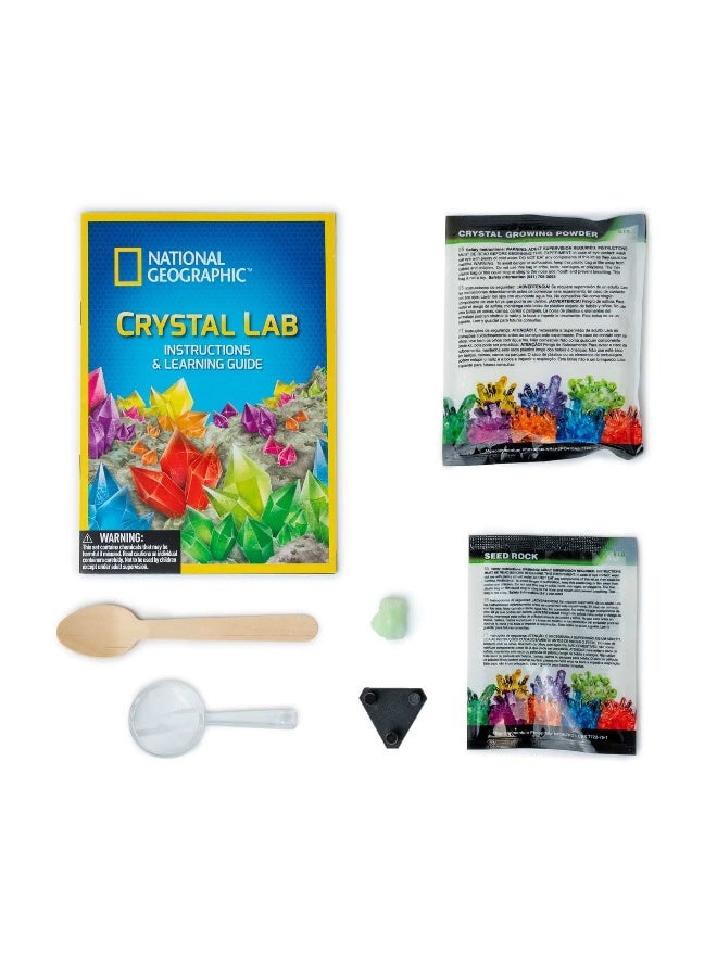 NATIONAL GEOGRAPHIC Glow-In-The-Dark Crystal Lab Kit (Green)  - Image 2