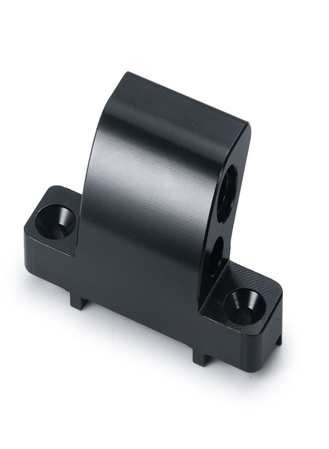 JGGZONE Arrma 1/8 Rear Brace and Wing Mount Aluminum Alloy Rear Brace Wing Mount Holder for Arrma Typhon 1/8 RC Car Upgrade Parts (Black) - Image 1