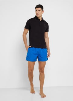 EMPORIO ARMANI Beachwear Logo Polo Shirt  - Image 4
