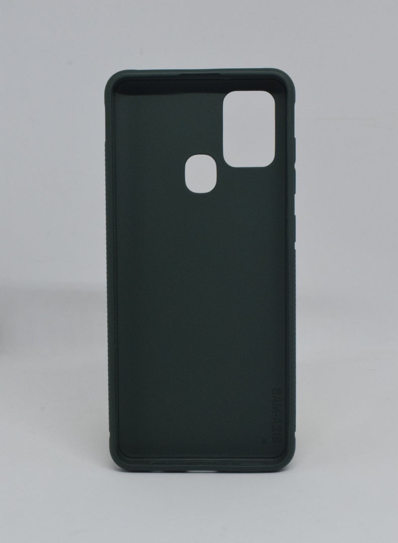 BORTONY Protective Case Cover With Finger Grip Stand For Samsung Galaxy A21s - Image 2