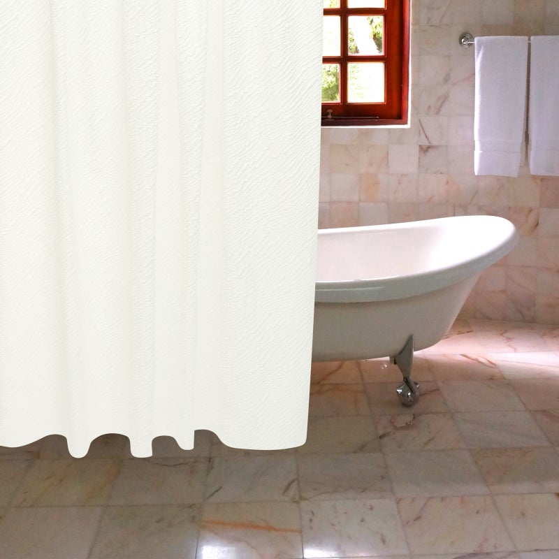 🚽 ستائر دش مقاومة للماء م البوليستر متي ة وسهلة التركيب للحمام - Image 5