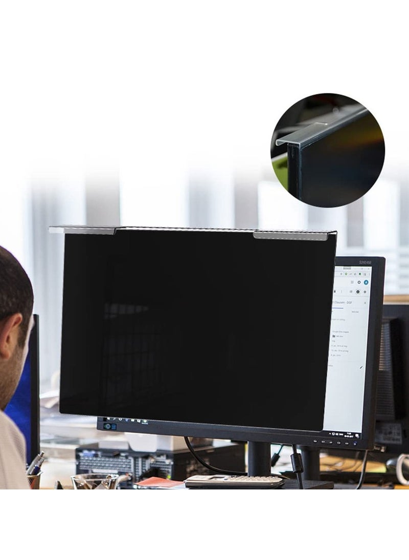 erorex Widescreen Monitor Hanging Privacy Screen Filter Anti UV Film High-transmittance Eye Protection Film for 20-22'' Desktop Monitor  - Image 2
