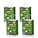 Reyoust 24 Pieces Ninja Superhero Birthday Gift Bags Green Comics Cityscape Buildings Party Favor Bags Green Tortoise Birthday Party Supplies - Image 3