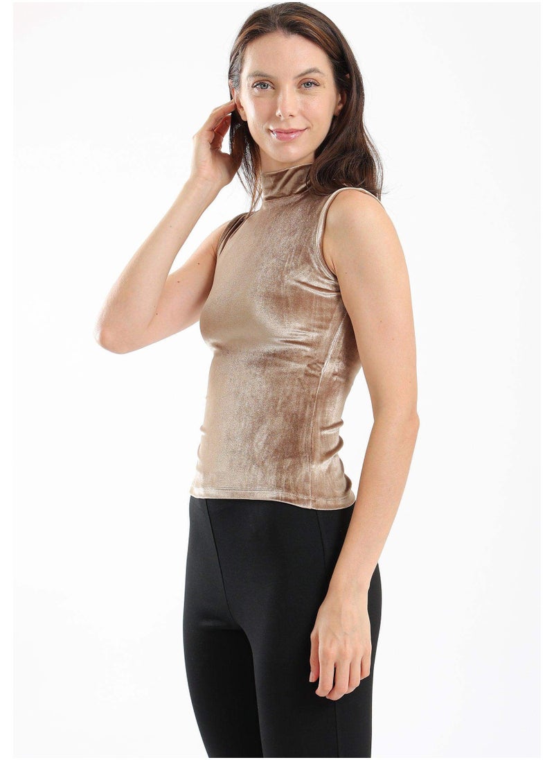 Carina - high-neck-sleeveless-top1 - Image 1