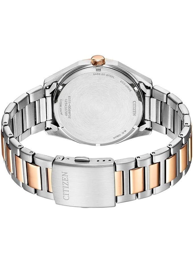 سيتيزن ساعة يد من ستانلس ستيل بعقارب BM7606-84A - Image 3