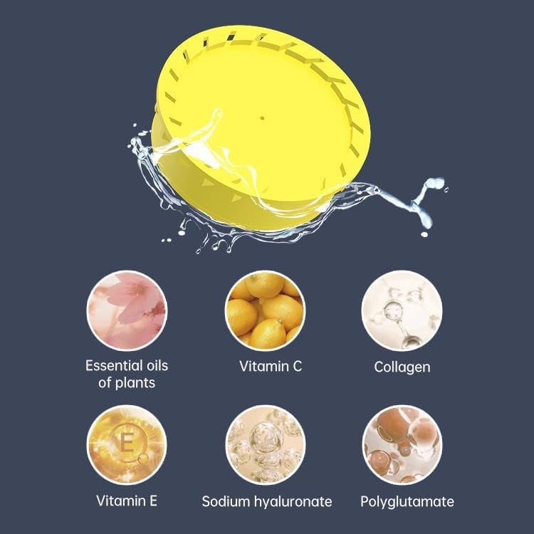 Nidy Shower Head Beautifying Skin Care Aromatherapy C Filter Core Fragrance Flower Shower Head Bathroom Lemon AromatherapyShower Filter for Hard Water Removes Chlorine Showerhead Filter High Output - Image 4