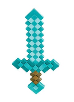 MINECRAFT Minecraft Sword Costume Accessory, Official Diamond Sword from Minecraft, One Size  - Image 1