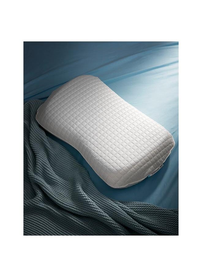 Generic - Ergonomic pillow, side/back sleeper, 41x70 cm - Image 1