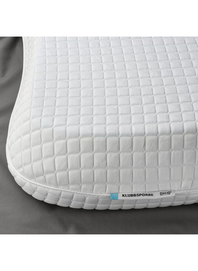 Generic - Ergonomic pillow, side/back sleeper, 41x70 cm - Image 1