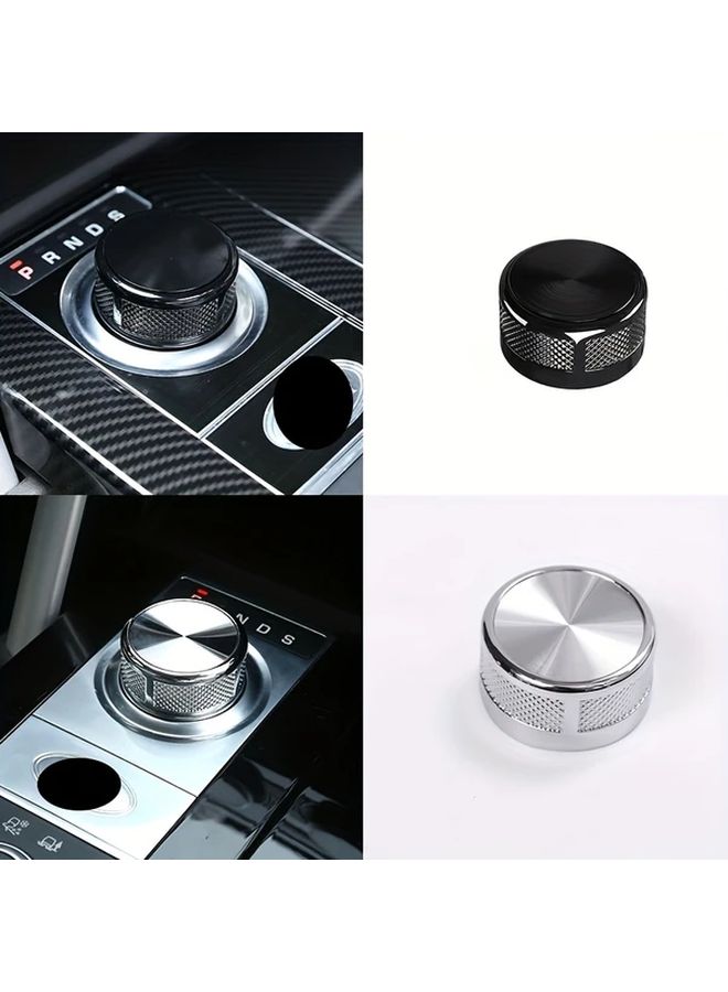 2014-2016 Silvery Gear Knob Head Modification Accessory for Land Rover Models - Image 1