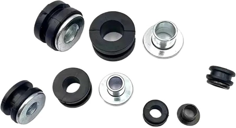 Motorcycle Rubber Grommets 40 Sets Medium Color Bolt Replacement Pressure Relief Cushion - Image 4