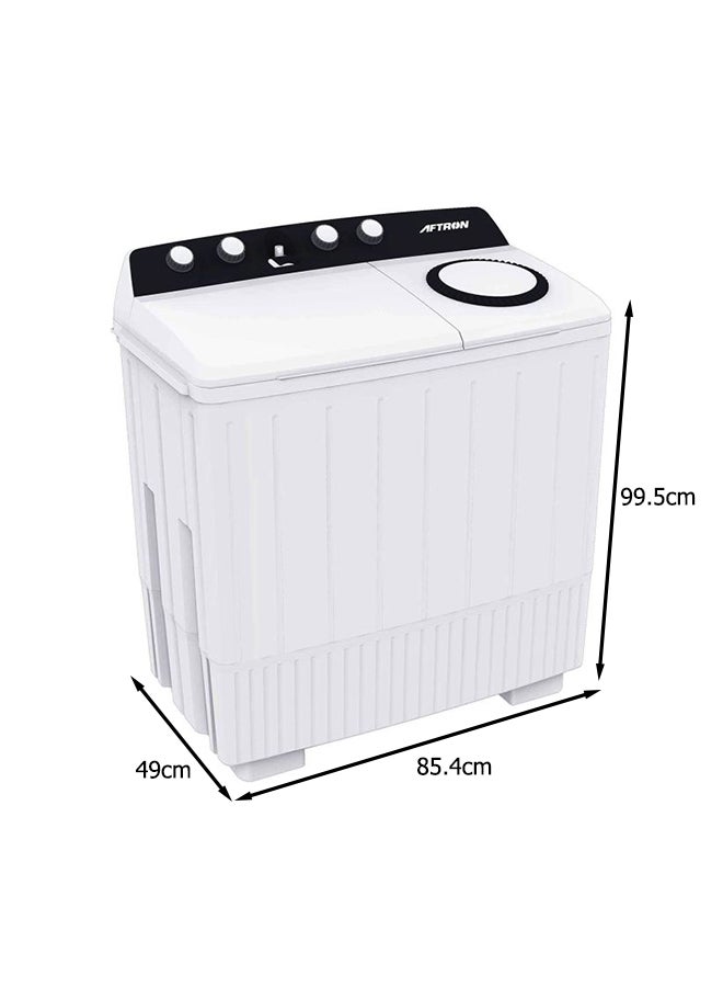 أفترون غسالة بحوضين AFW10500X أبيض - Image 2
