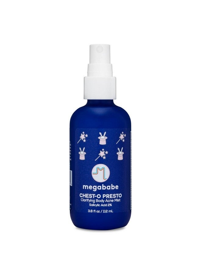 Megababe Chest-O Presto | Clarifying Body Acne Mist | Benzoyl Peroxide Free | 3.8 Fl Oz - Image 1