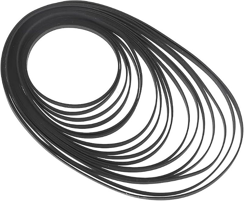 5 قطع أحزمة دوارة من المطاط مقاس 150 مم لمشغل الكاسيت وآلة التسجيل - Image 4