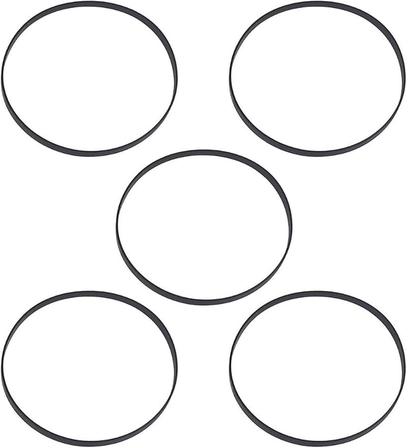 5 قطع أحزمة دوارة من المطاط مقاس 150 مم لمشغل الكاسيت وآلة التسجيل - Image 5