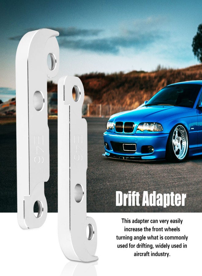 Aluminium Power Tuning Drift Lock Adapter Kit Increasing Turn Angle 25% for BWM E46 M3 - Image 2