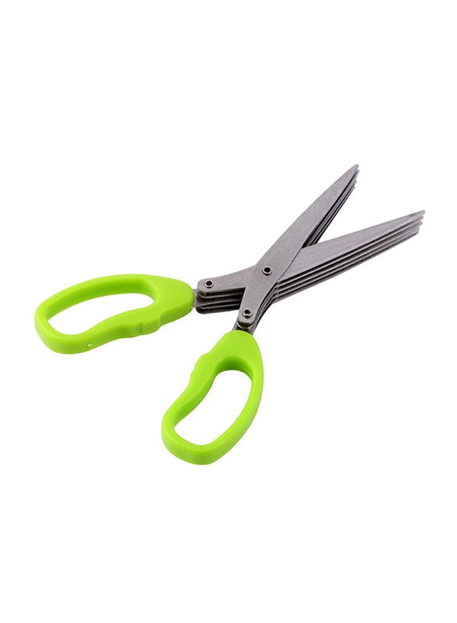 POLLEN LIFE 5 Shears Blade Cut Shredding Scissor Green - Image 1