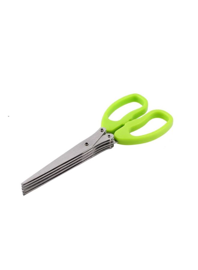 POLLEN LIFE 5 Shears Blade Cut Shredding Scissor Green - Image 2