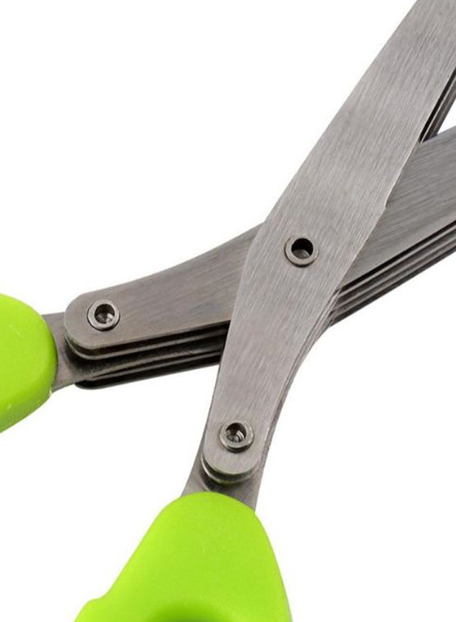 POLLEN LIFE 5 Shears Blade Cut Shredding Scissor Green - Image 4