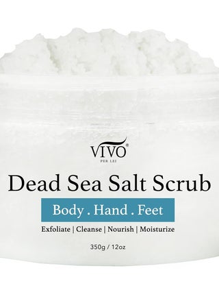 Vivo Per Lei Body Scrub - Exfoliating Body Scrub with Dead Sea Minerals - Dead Sea Salt Scrub for Hands & Legs - Body Exfoliant for a Supple Beach Body... - pzsku/Z0DCE52527151597B1222Z/45/1746210652/afadc320-e59c-43b7-8076-1c8a55e92776