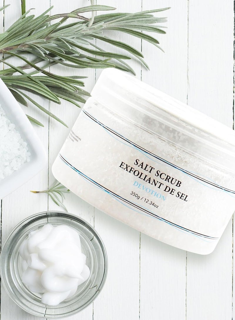 Vivo Per Lei Body Scrub - Exfoliating Body Scrub with Dead Sea Minerals - Dead Sea Salt Scrub for Hands & Legs - Body Exfoliant for a Supple Beach Body...