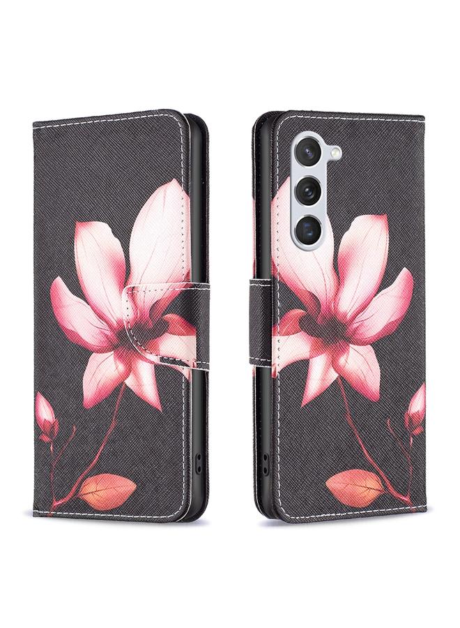 اس-توب جراب جلدي لهاتف Samsung Galaxy S24 5G بنمط رسم ملون - Image 1