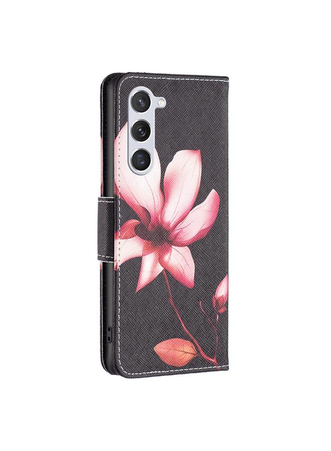 اس-توب جراب جلدي لهاتف Samsung Galaxy S24 5G بنمط رسم ملون - Image 3