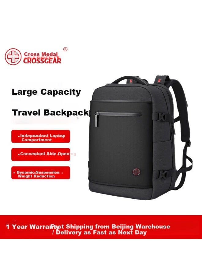 CROSS+GEAR Crossgear Cross Medal Men's Business Travel Backpack Large Capacity 16-inch Laptop Compartment School Bag New - Image 1