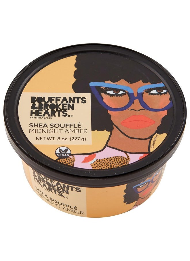 Ashanti Naturals - Scented Whipped Shea Butter For Skin Moisturizing African Raw Shea Butter Almond Oil And Coconut (Midnight Amber Souffle 8Oz) - Image 1