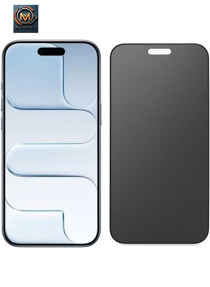iPhone 17 AIR Privacy Screen Protector, Matte Ceramic Film, Anti-Spy, Full Adhesive, Flexible unbreakable Screen Protector For (IPhone 17 AIR)
