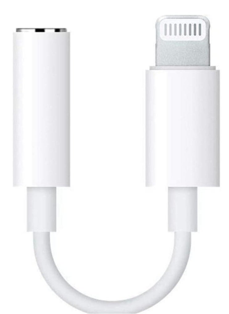 Generic - Lightning Headphone Jack Adapter Dongle [ MFi Certified ] Earbuds Headphone Converter for Apple iPhone 12/12Pro/SE/11/Pro/Pro Max/XR/Xs/Xs Max/X/8/7,Music Control,Calling&Siri Supported - Image 1