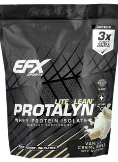 Protalyn® Whey Protein Isolate Vanilla Creme Wafer 2 lb (907 g)