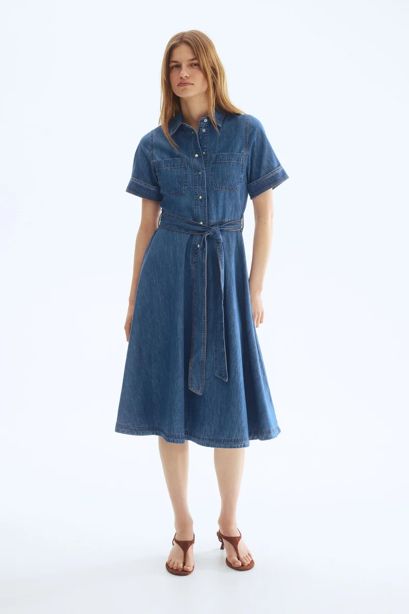 H&M Denim shirt dress