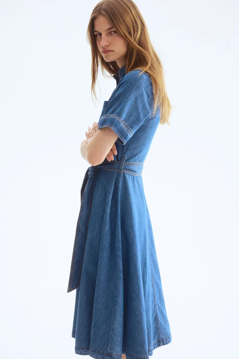 H&M Denim shirt dress
