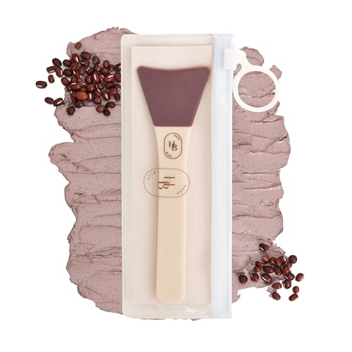 HEVEBLUE Soft Curve Spread Brush - Face Mask Applicator, Skincare Enhancer, Easy to Clean, Korean Skincare, Face Mask Brush, Mask Applicator Tool, Silicon Brush, JellyBrush, Mother's Day Gift - Image 1