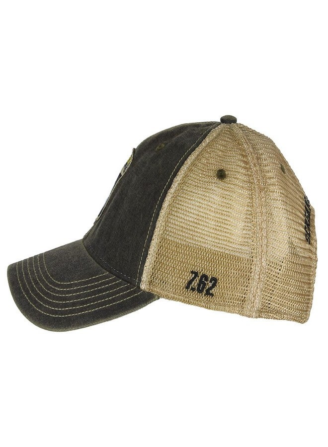 7.62 Design U.S. Army Vintage Trucker Hat (7.62 Design U.S. Army 101st Airborne Vintage Trucker Hat Black) - Image 4