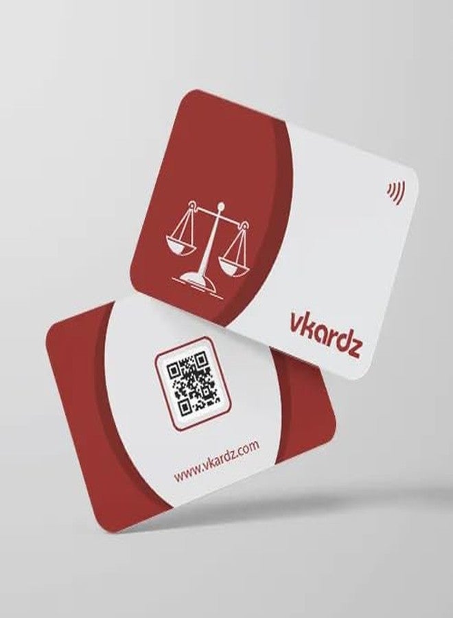 vKardz - Professional NFC Card & Smart Contactless Digital Business Card (Lawyer:03) - Image 1