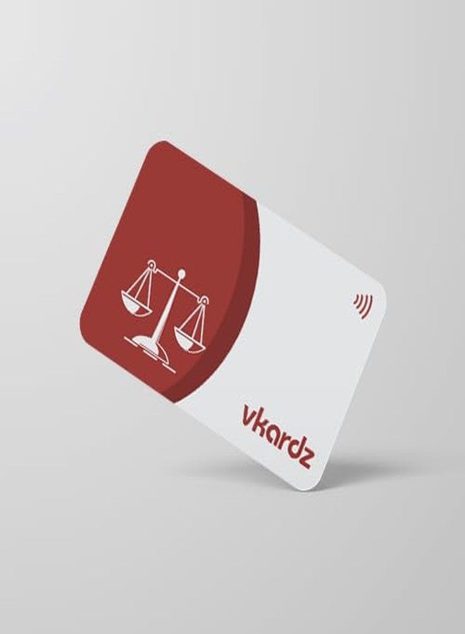 vKardz - Professional NFC Card & Smart Contactless Digital Business Card (Lawyer:03) - Image 2